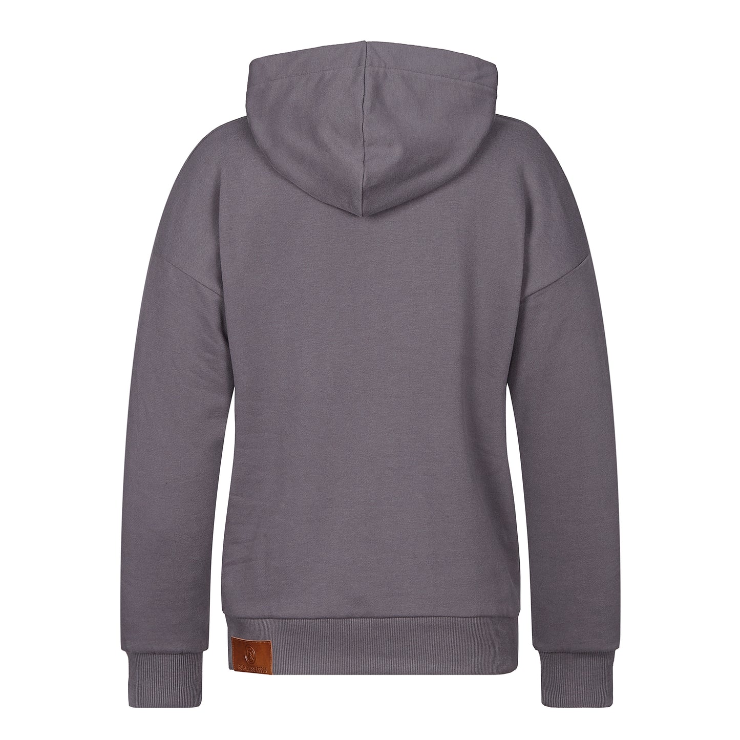 Mädels Hoodie VI Oversize "hfnstr" dark grey