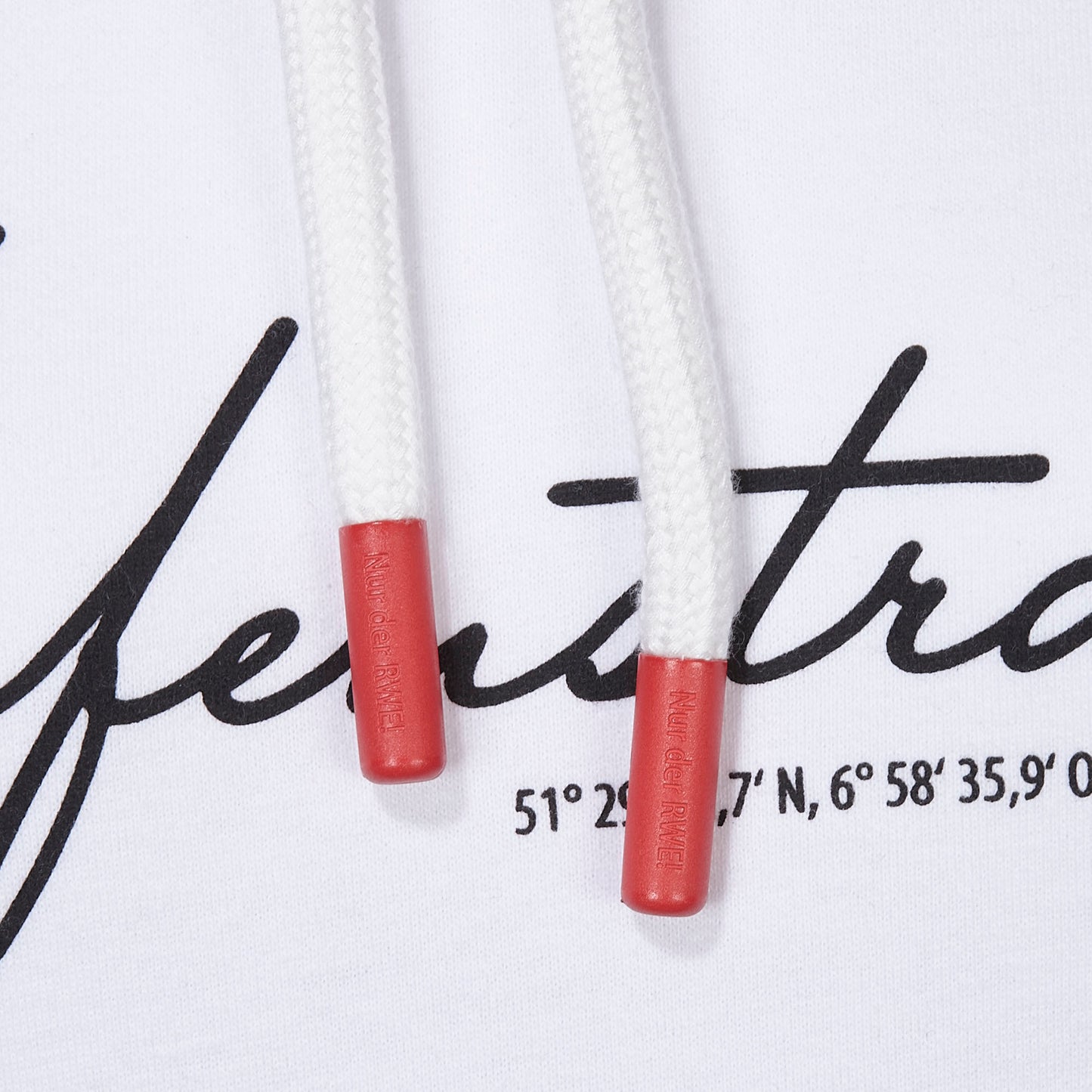 Mädels Hoodie IV "Hafenstraße" white