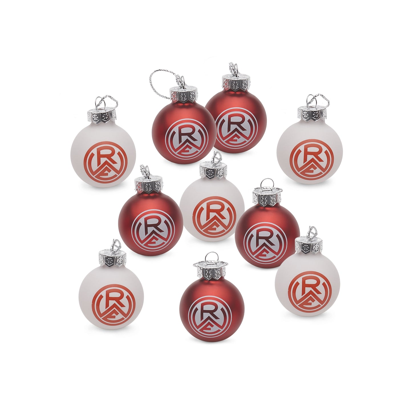 Weihnachtskugeln 10er Set "Logo"