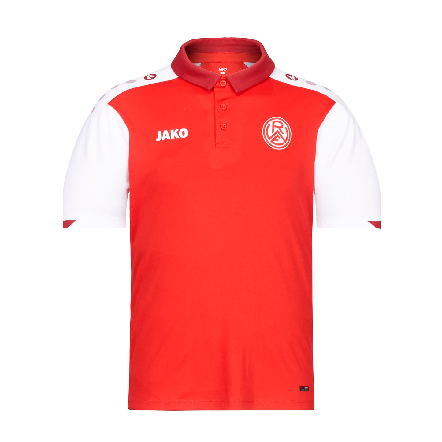 "JAKO" Polo rot-weiss 25/26 Erw.