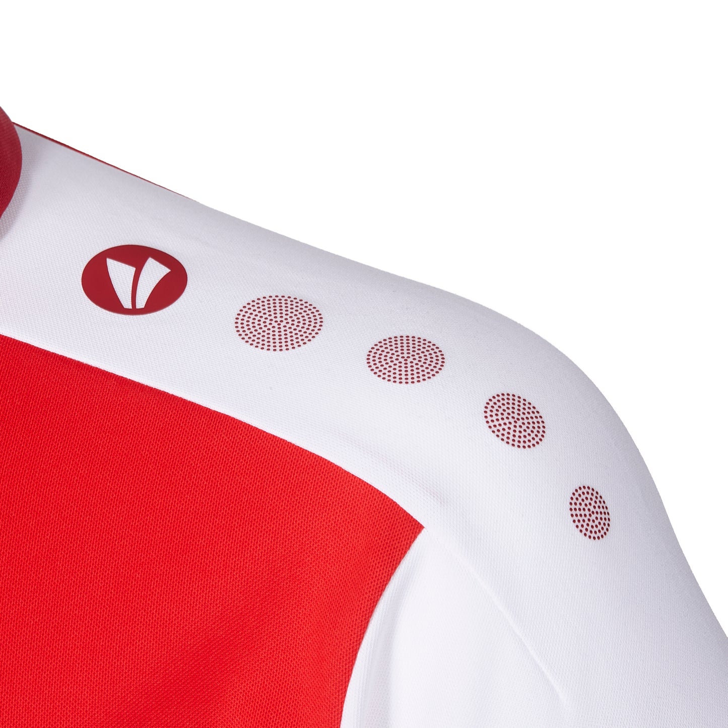 "JAKO" Polo rot-weiss 25/26 Erw.