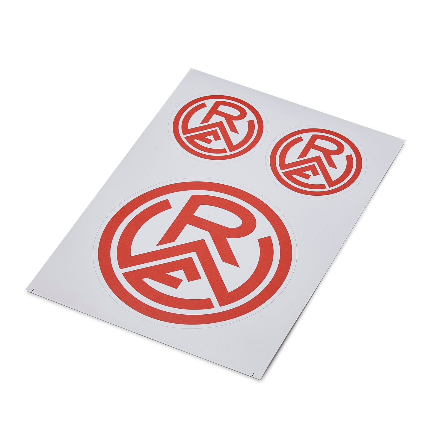 Aufkleberkarte Logos