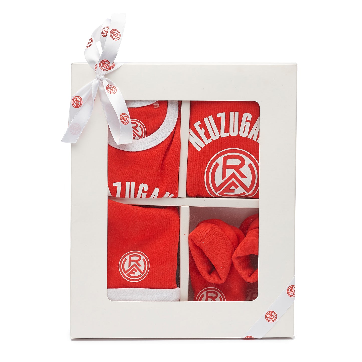 Baby Geschenkbox "Neuzugang" 4 tlg. Gr.62/68