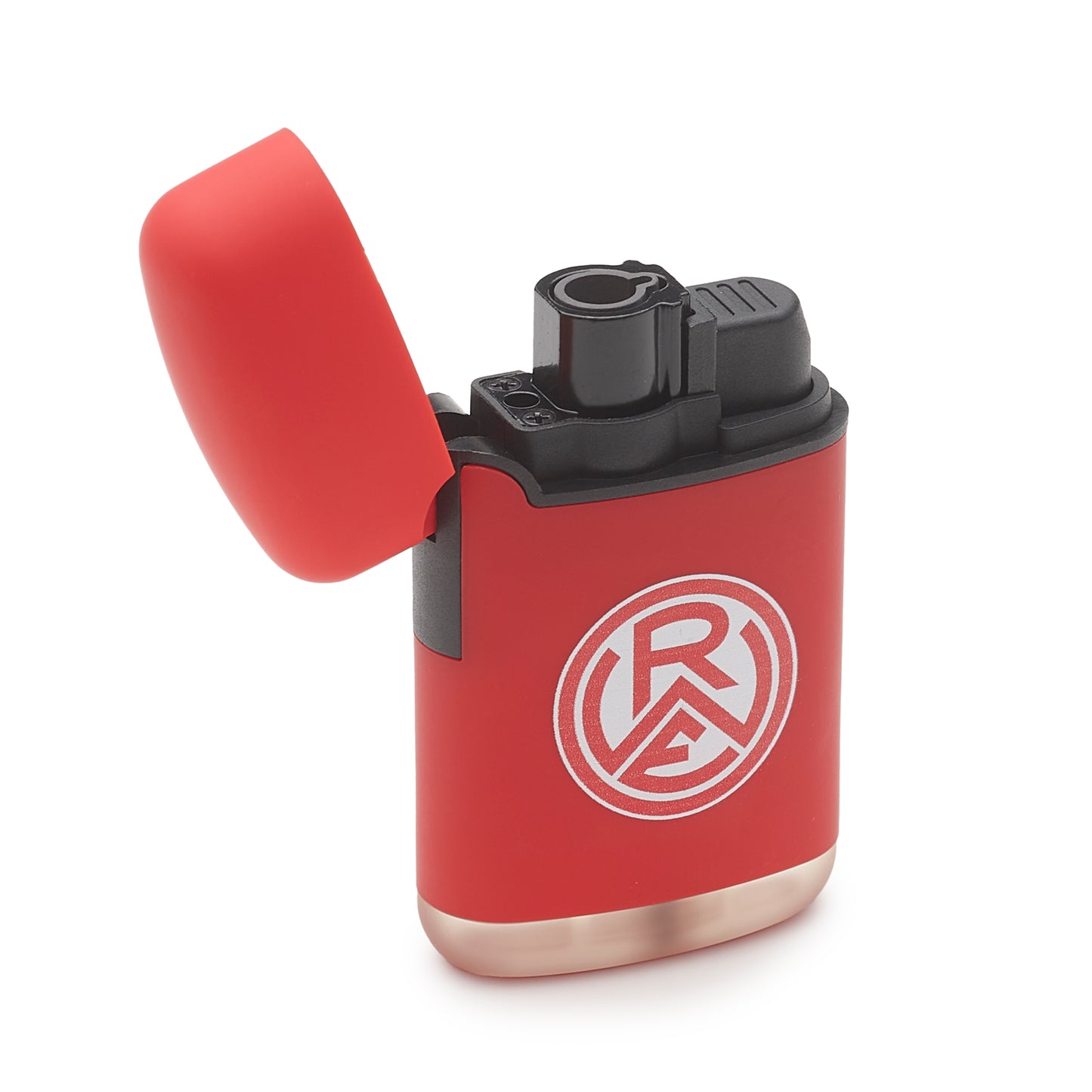 Sturmfeuerzeug "Logo" rot