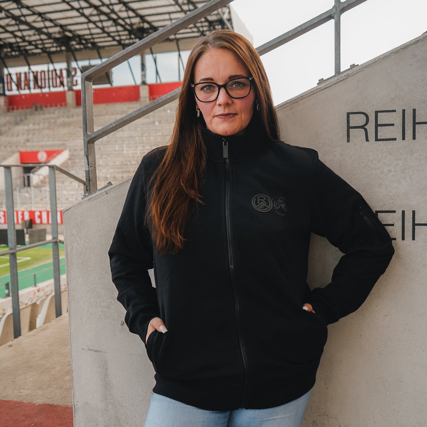 Stadtjacke Sweat black