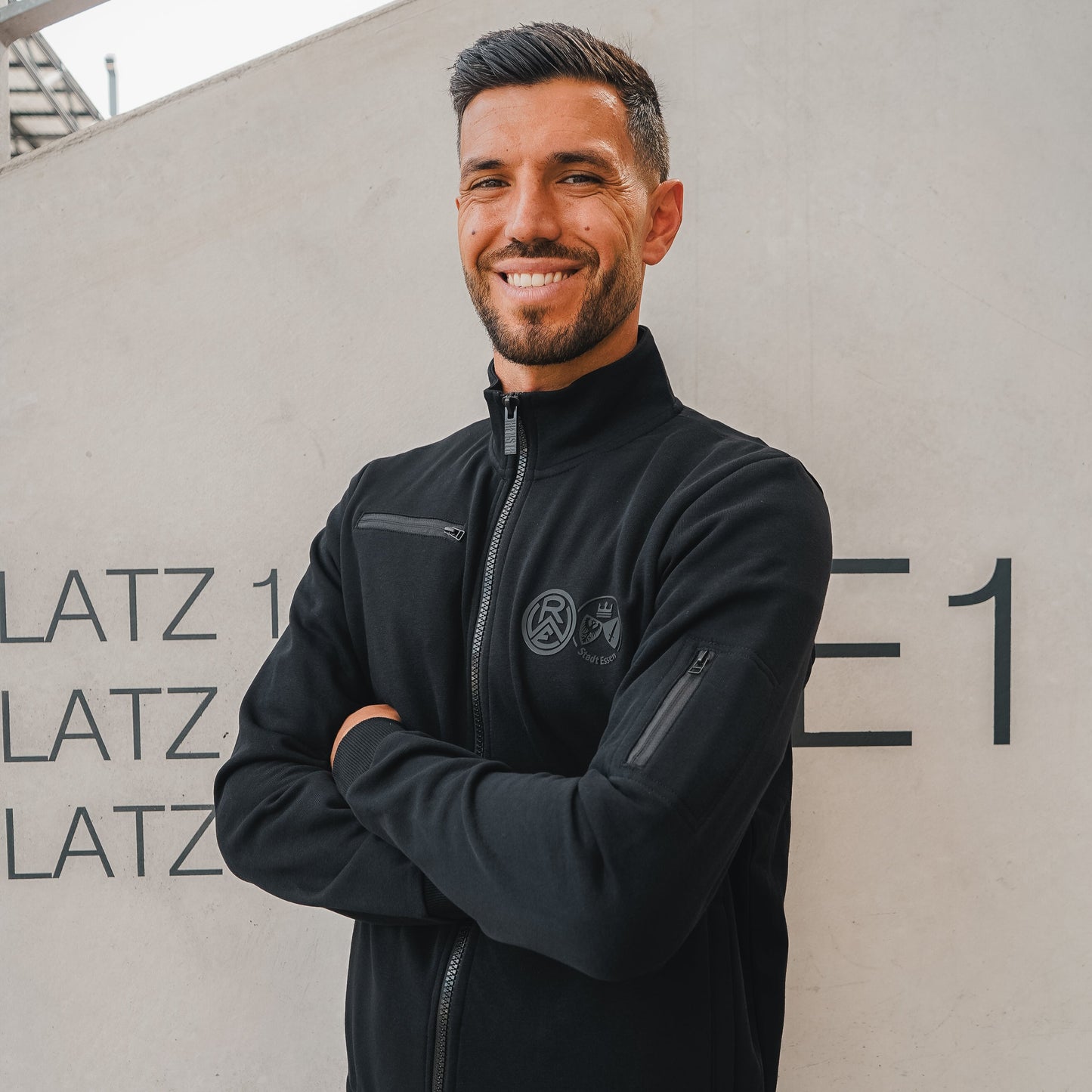 Stadtjacke Sweat black