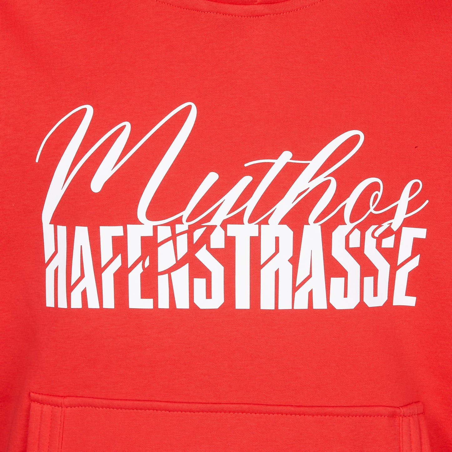 Nahaufnahme Druck Brust Style 2550 Hoodie "Mythos"