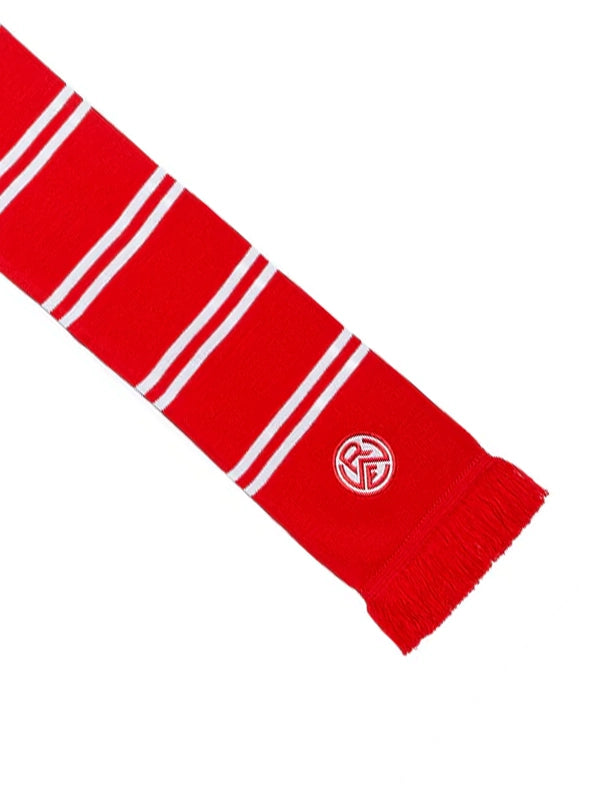 Schal "Streifen" rot