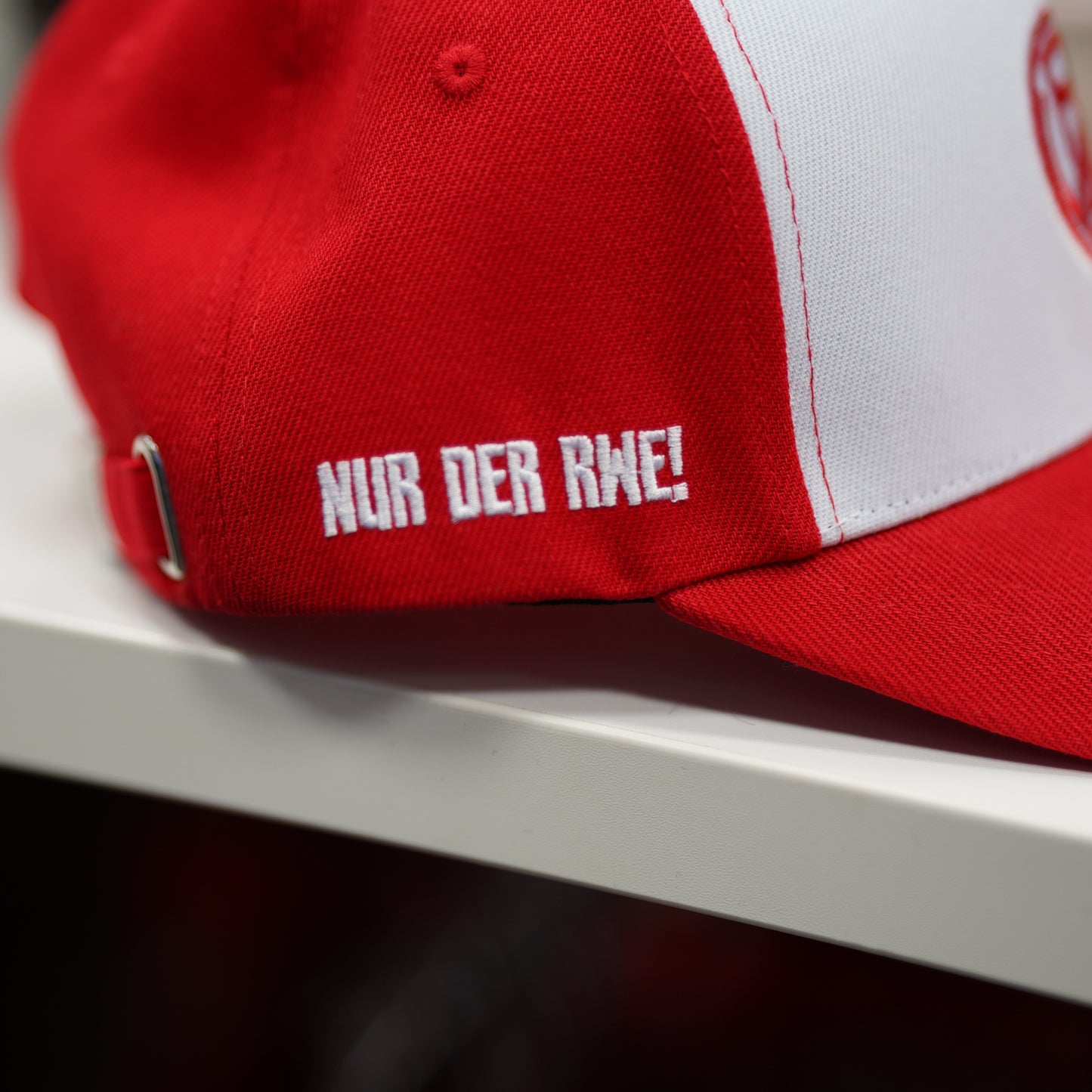 Cap "Logo" rot-weiss