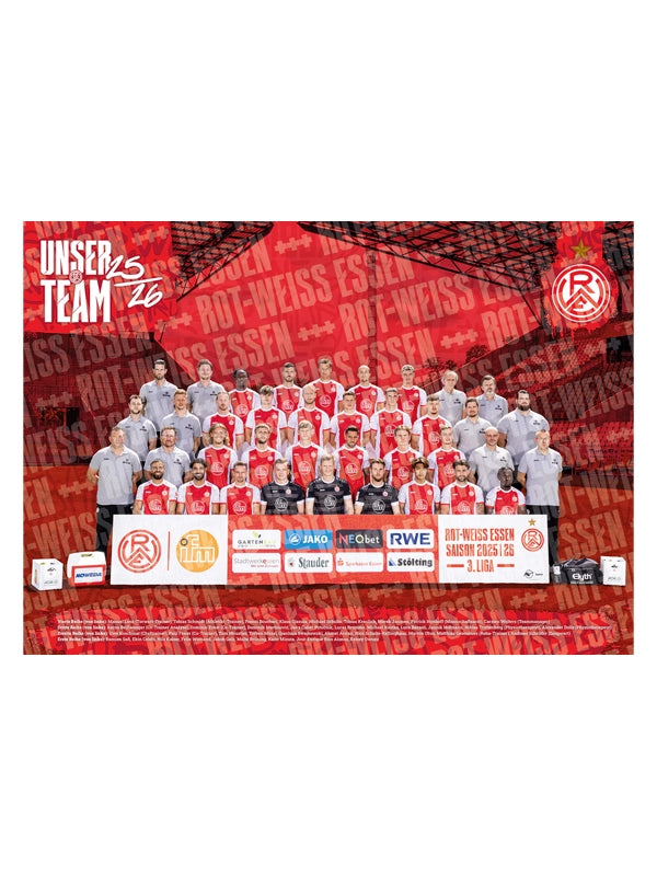 Mannschaftsposter 2025/26