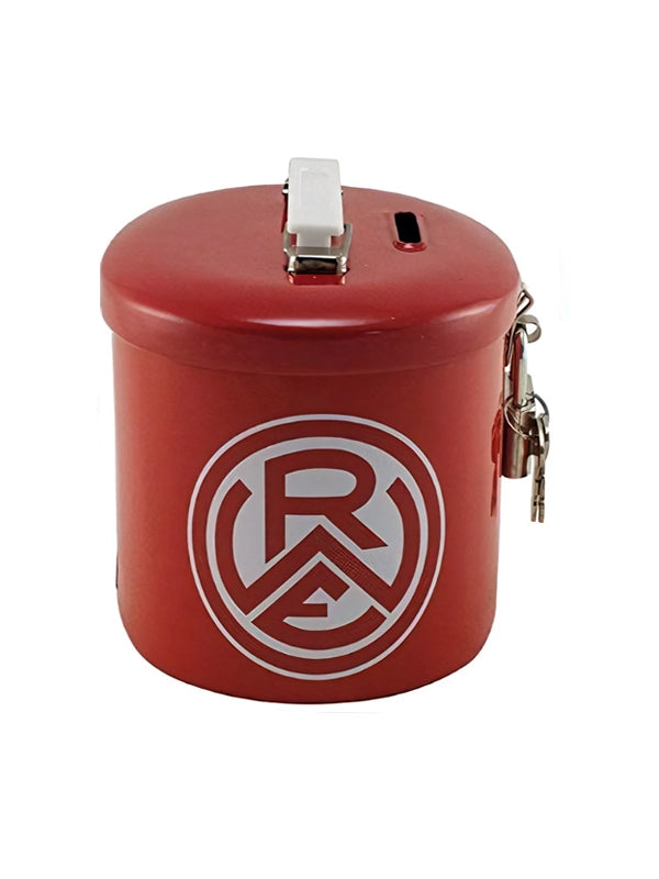 RWE-Spardose aus Blech