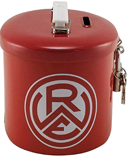 RWE-Spardose aus Blech