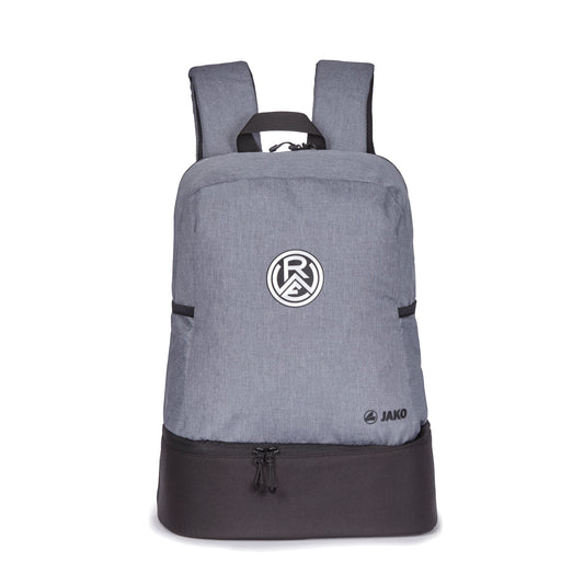 "JAKO" Rucksack RWE steingrau meliert