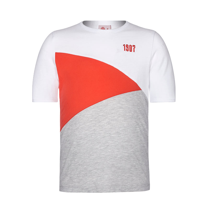 Rotzige T-Shirt "Willi" red-white-grey