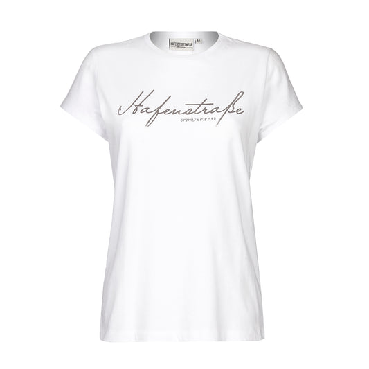 Mädels T-Shirt IV "Hafenstraße" white