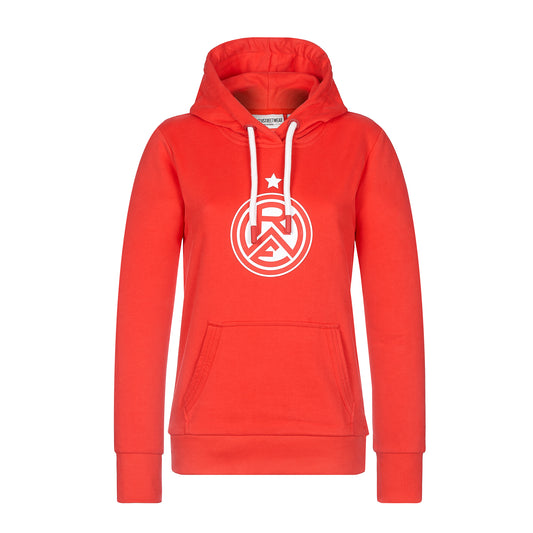 Mädels Hoodie III "Logo" red