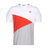 Kerle T-Shirt V "Willi" red-white-grey