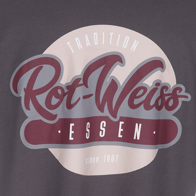 Kerle T-Shirt Oversize VI "Tradition RWE" dark grey