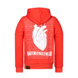 Kerle Hoodie "mein Herz" red