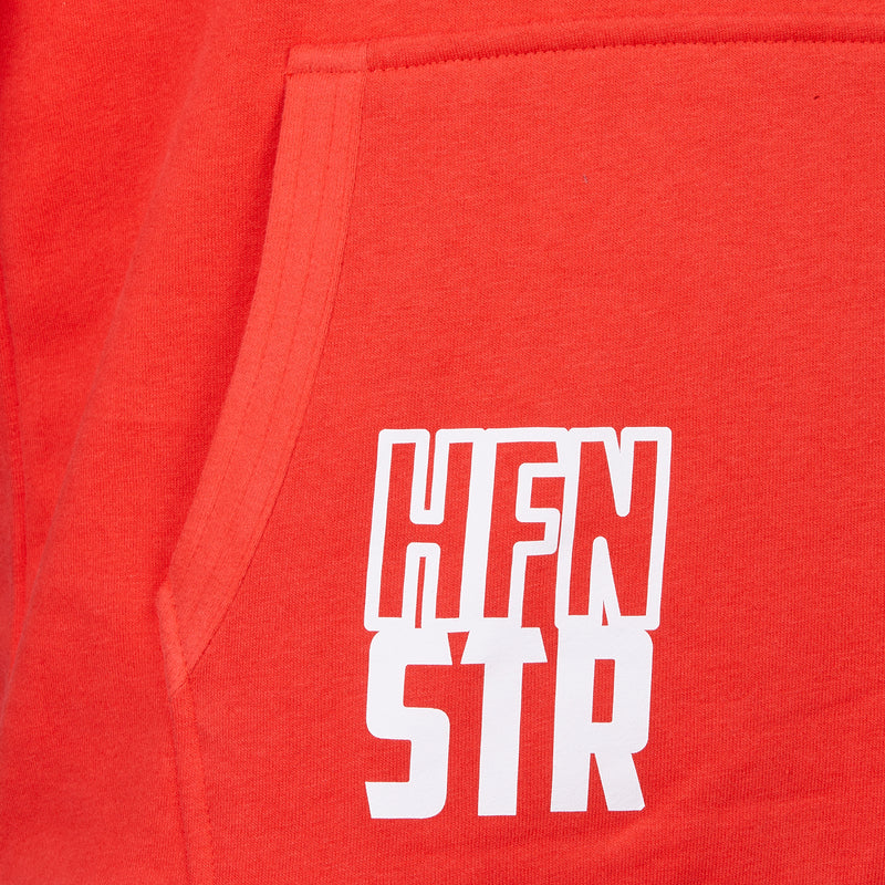 Kerle Hoodie "mein Herz" red