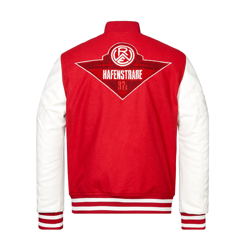 Jacke "Legenden-Schmiede" red-white unisex