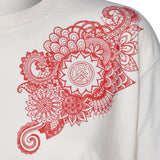 Mädels T-Shirt "Mandala" creme