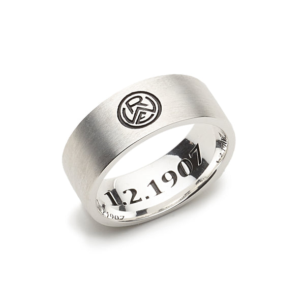 Kerle Ring "Logo" 9mm 925 Silber