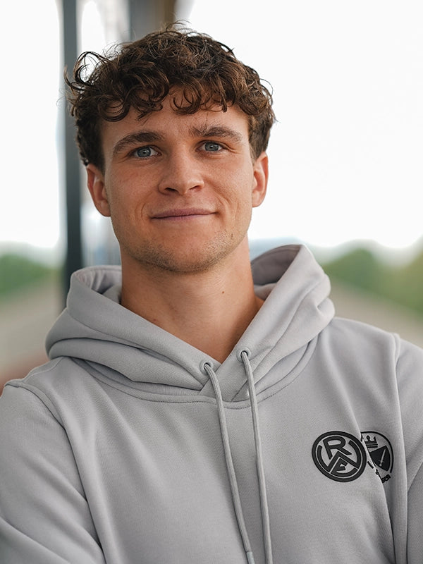 Hoodie RWE x Essen grau