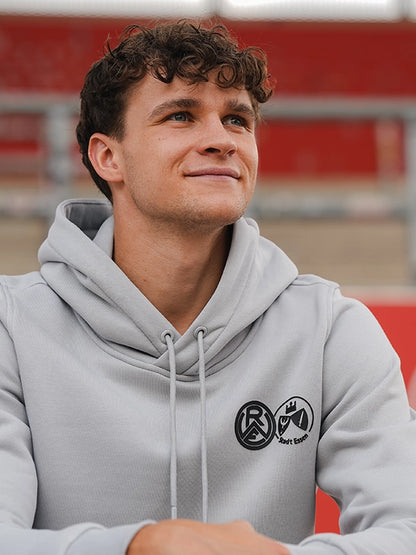 Hoodie RWE x Essen grau