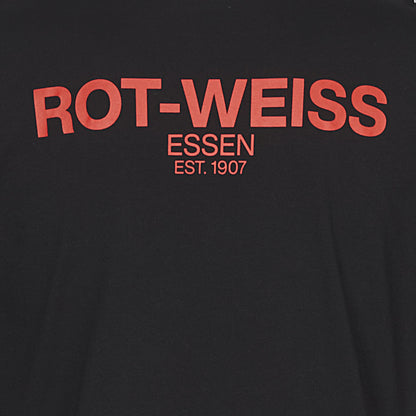 T-Shirt Streetwear Oversize schwarz