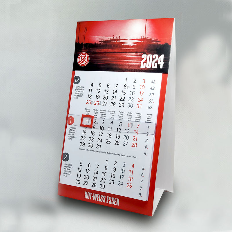 Tischkalender RWE 2024