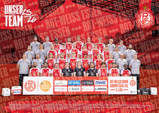 Mannschaftsposter 2025/26