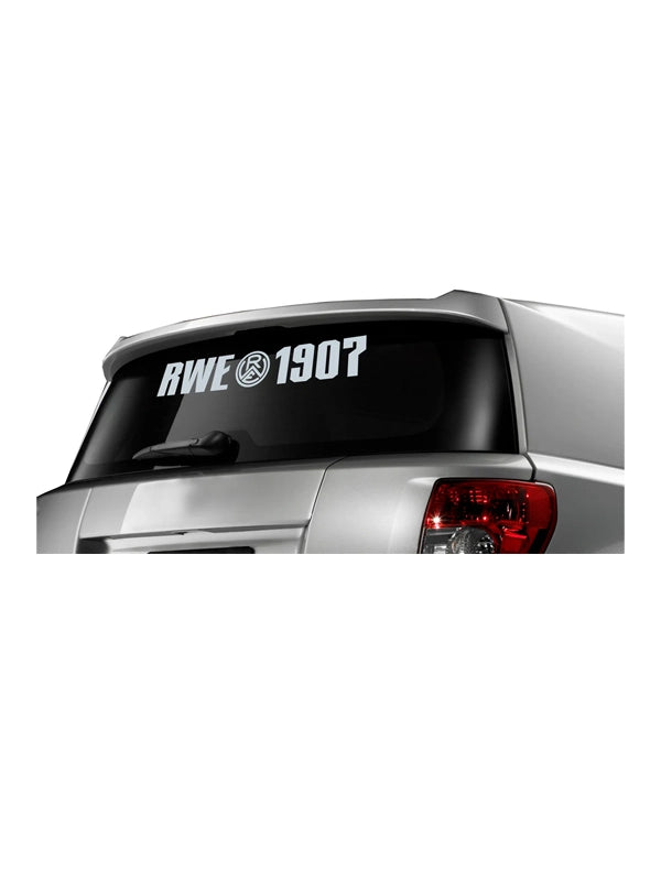 Autoaufkleber "RWE 1907" silber
