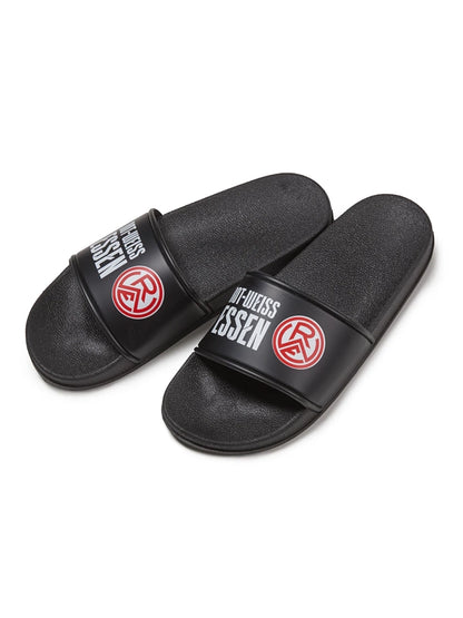 Badelatschen "Rot-Weiss Essen" schwarz