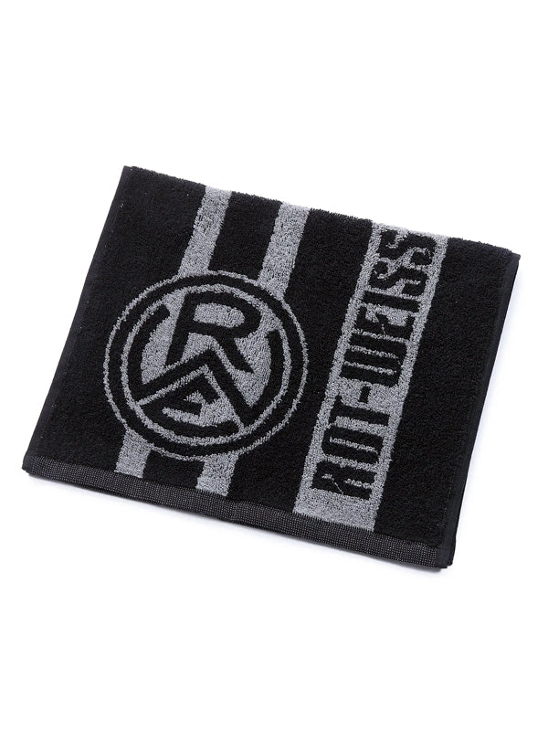 Gästehandtuch 2er-Set schwarz-grau