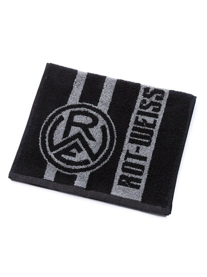 Gästehandtuch 2er-Set schwarz-grau