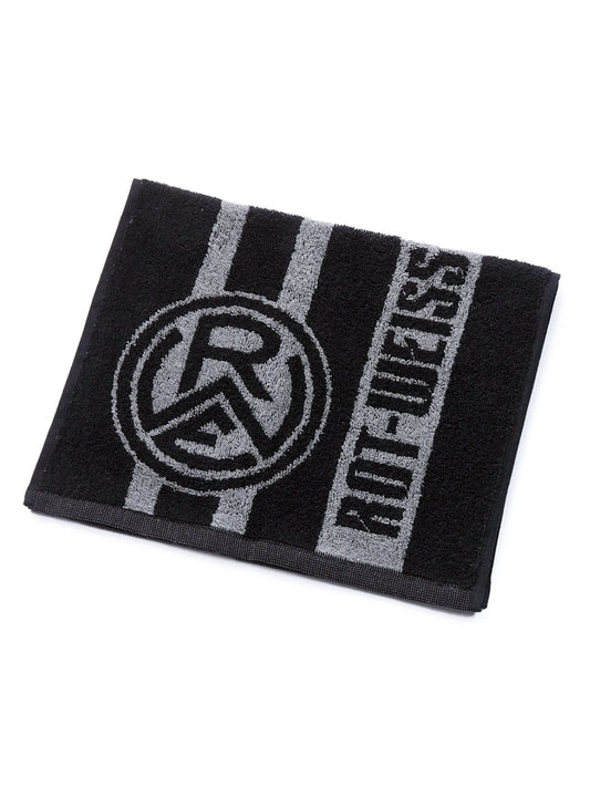 Gästehandtuch 2er-Set schwarz-grau