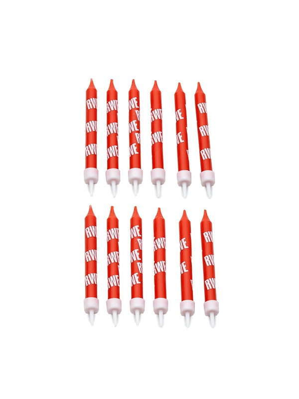 Geburtstagskerzen "RWE" 10er Set