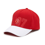 Cap "1907" rot-weiss