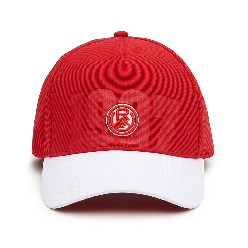 Cap "1907" rot-weiss