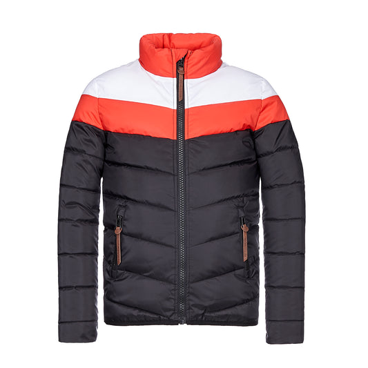Rotzige Winterjacke "RWE" red-white-black