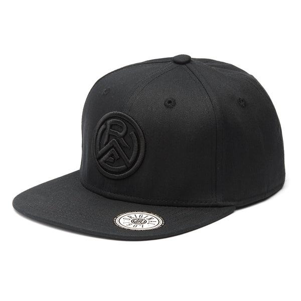 Cap 3D Logo schwarz