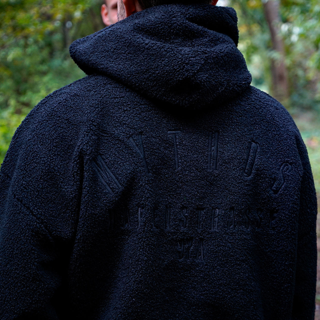 Hoodie "Teddy" unisex black