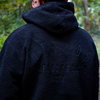 Hoodie "Teddy" unisex black