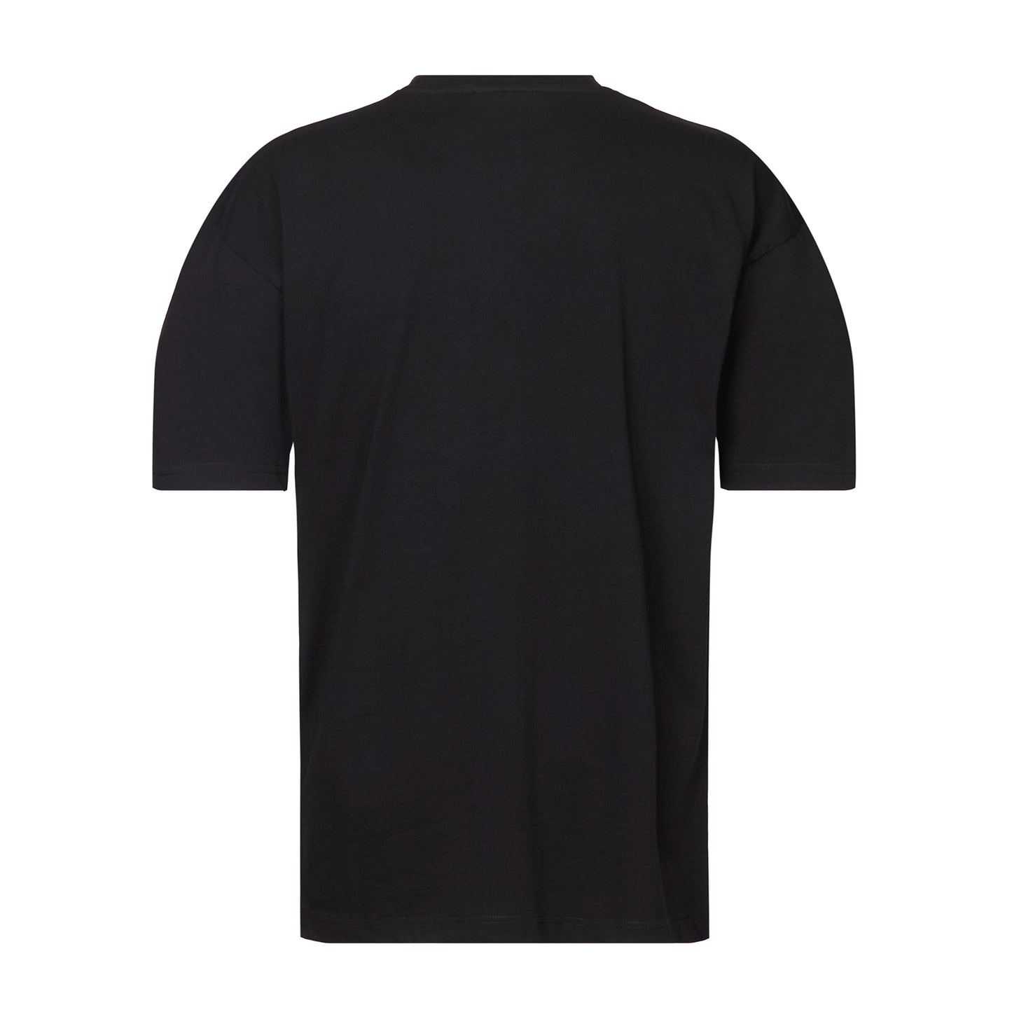 Schwarzes Oversize T-Shirt hinten kein Druck, schlicht