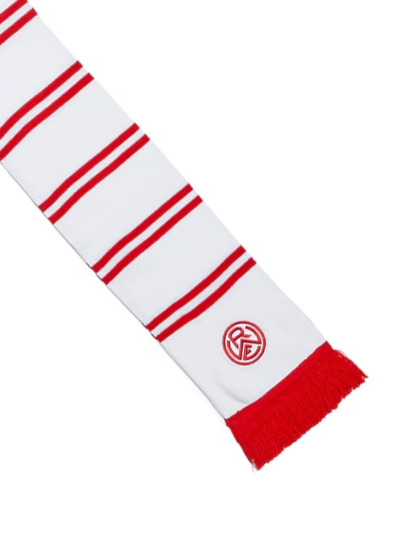 Schal "Streifen" weiss