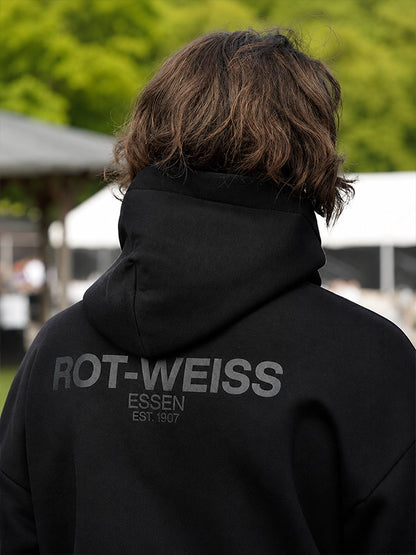 Hoodie Streetwear Relaxed schwarz