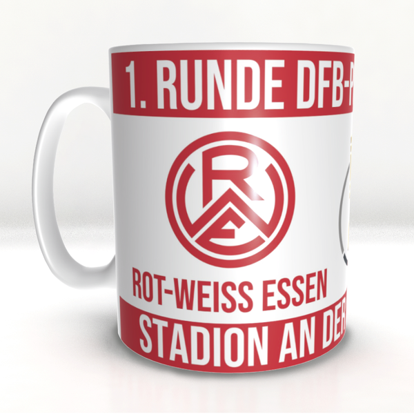 Tasse DFB Pokal 1.Runde 2023 "RWE vs. HSV"