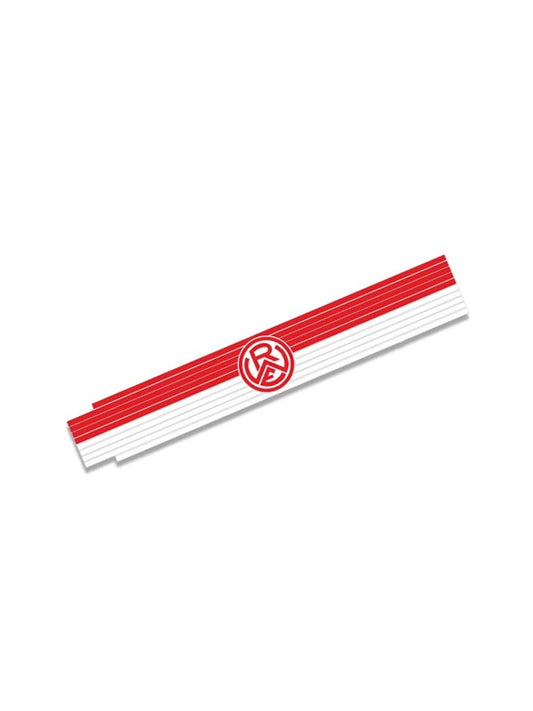 Zollstock "rot-weiss"
