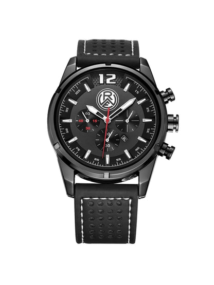 Armbanduhr "RWE" schwarz